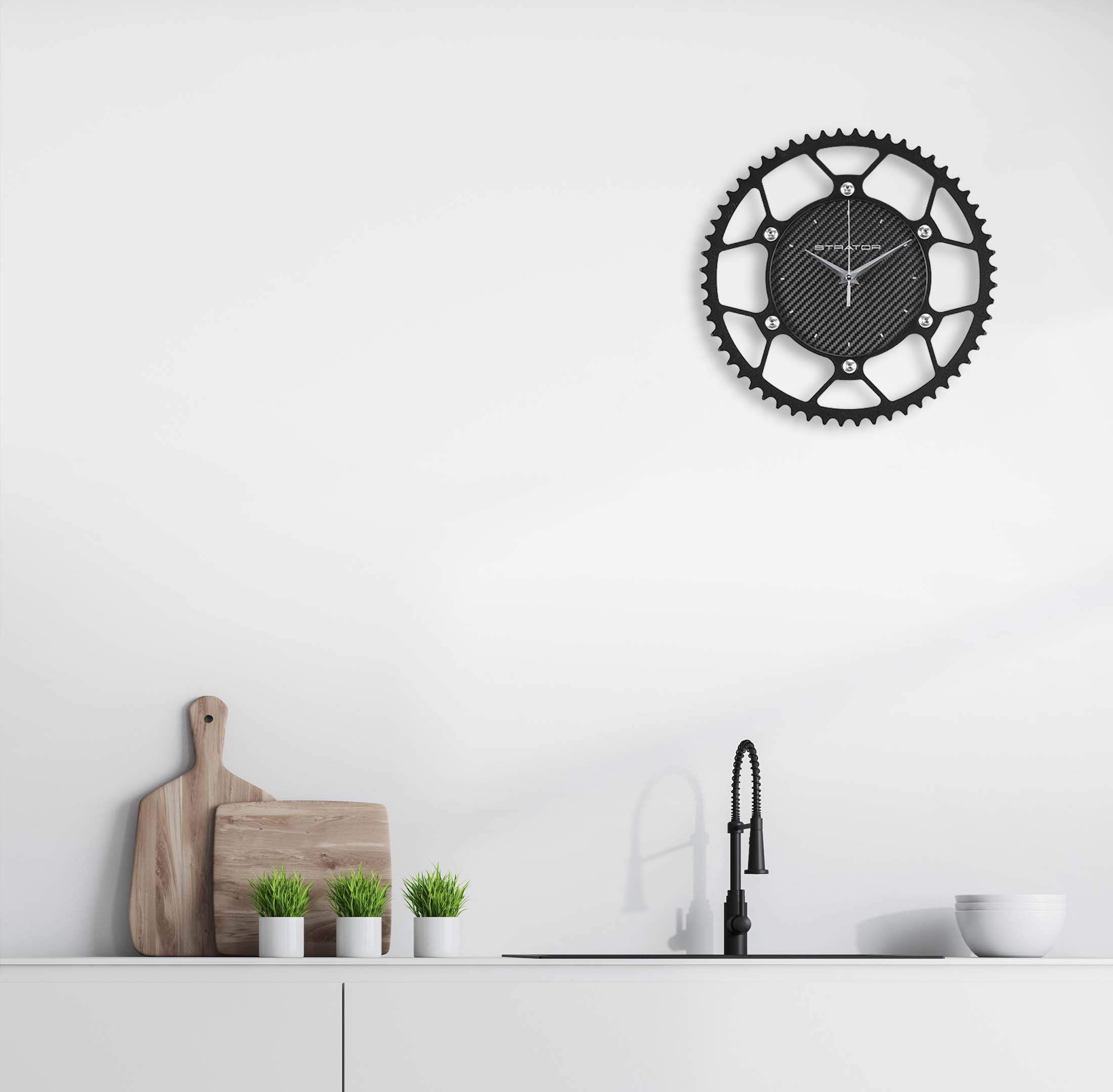 Horloge Dark Crown - CARBON SILVER